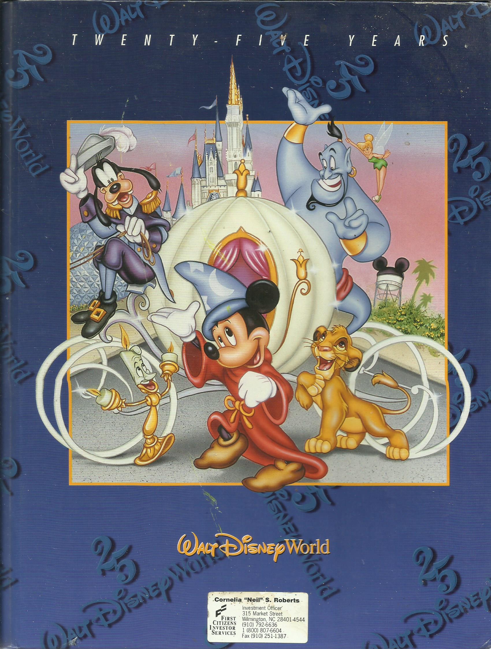 Walt Disney World: Twenty Five Years (Hardcover)