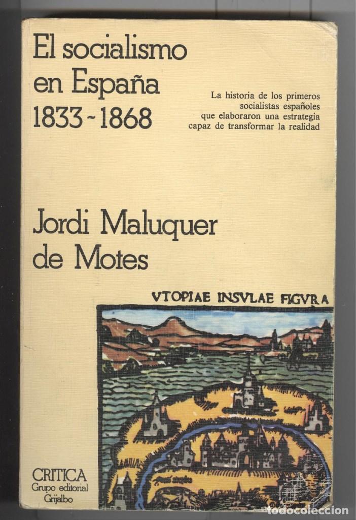 El socialismo en España 1833-1868