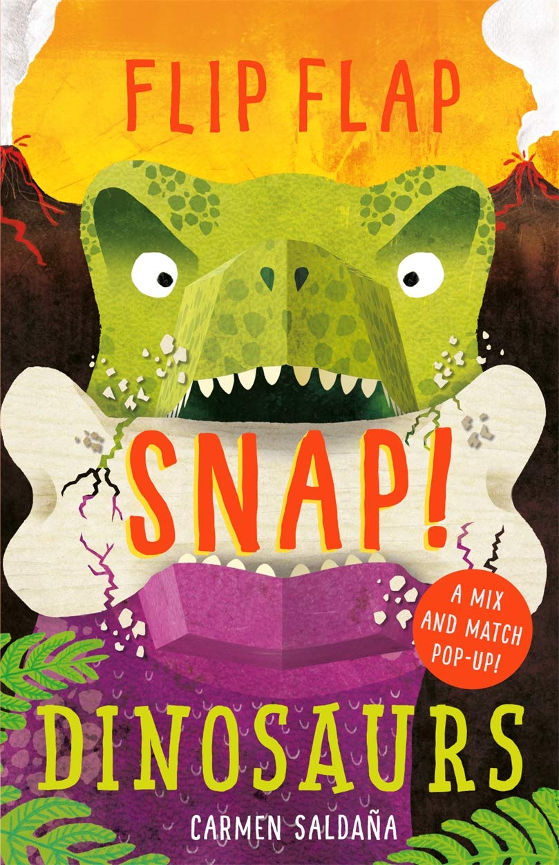 Flip Flap Snap: Dinosaurs (Hardcover)