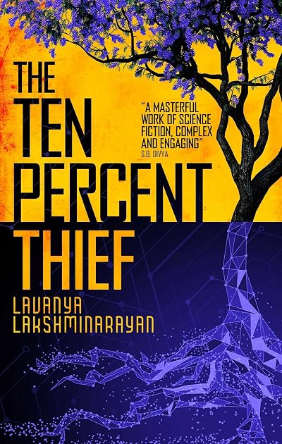 Portada de The Ten Percent Thief, de Lavanya Lakshminarayan