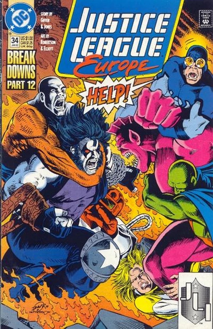 Justice League Europe (1989-1993) #34