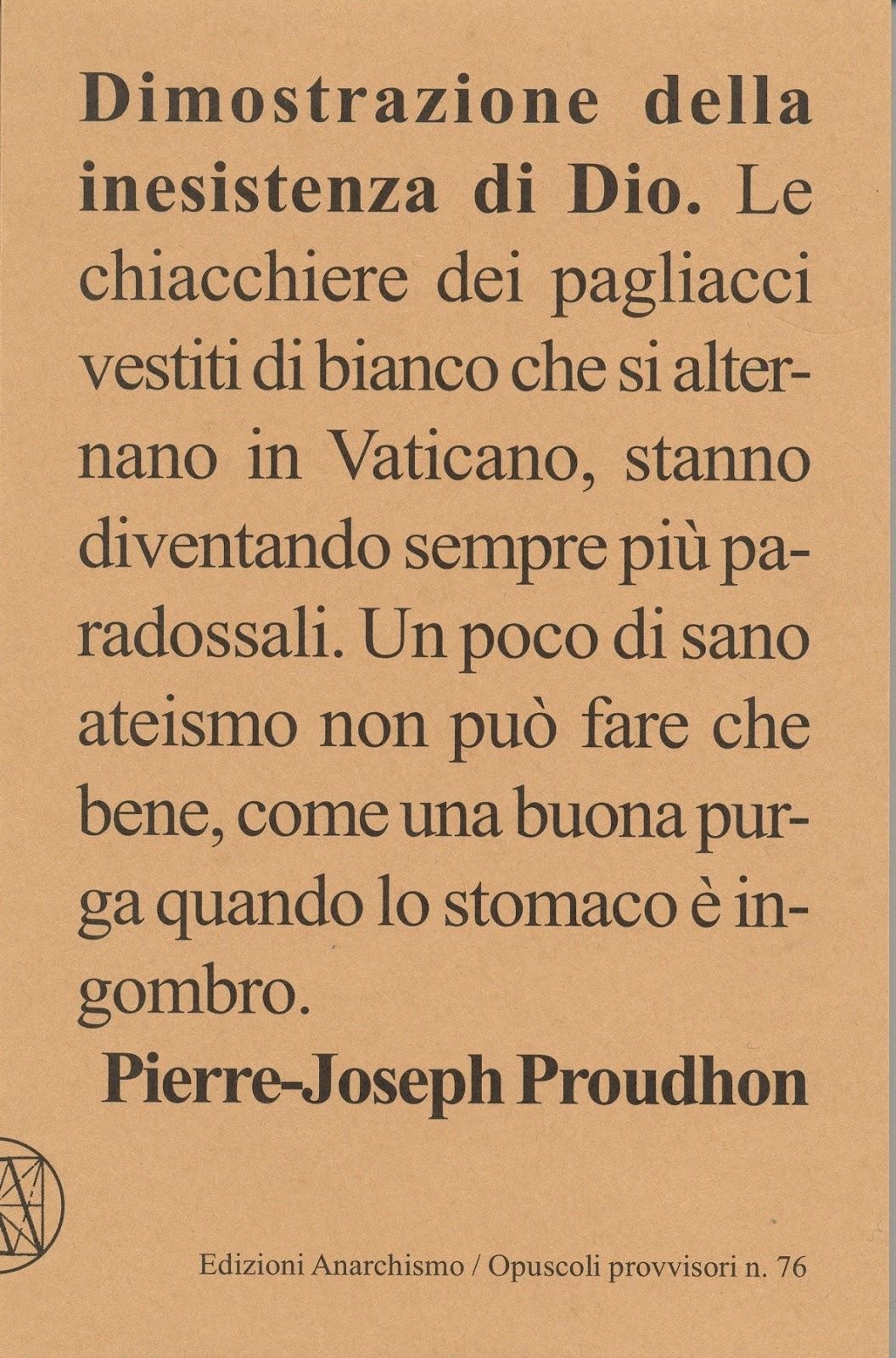 Dimostrazione della inesistenza di Dio (Paperback)