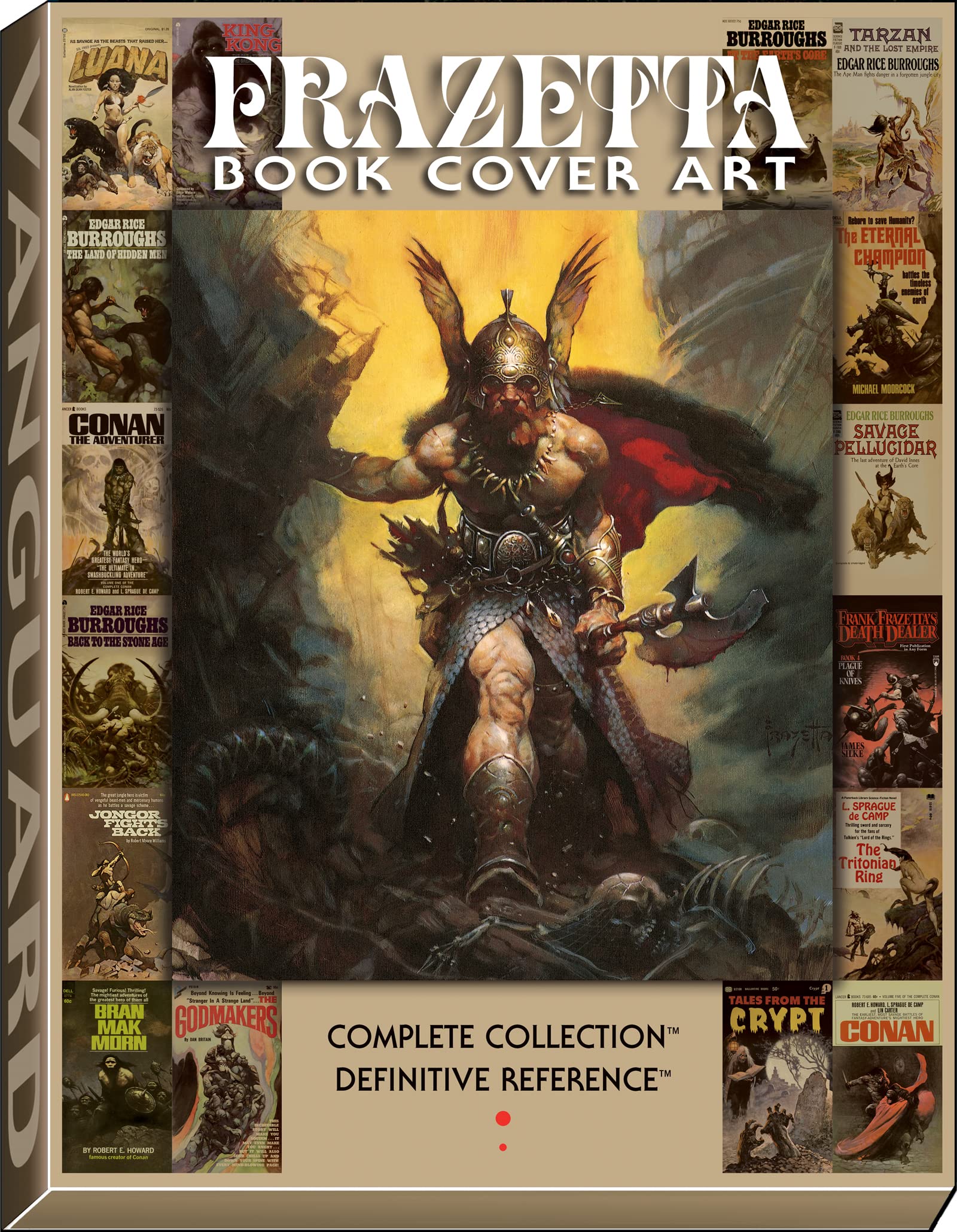 Frazetta Book Cover Art: The Definitive Reference (Hardcover)