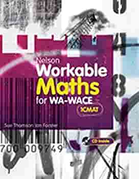 Nelson workable maths for WA-WACE 1CMAT