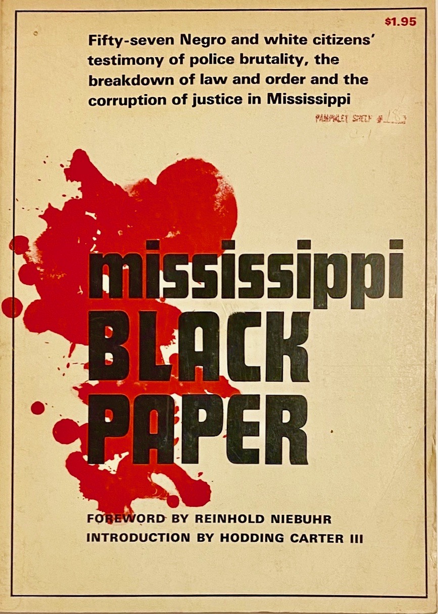 Mississippi Black Paper (Paperback)