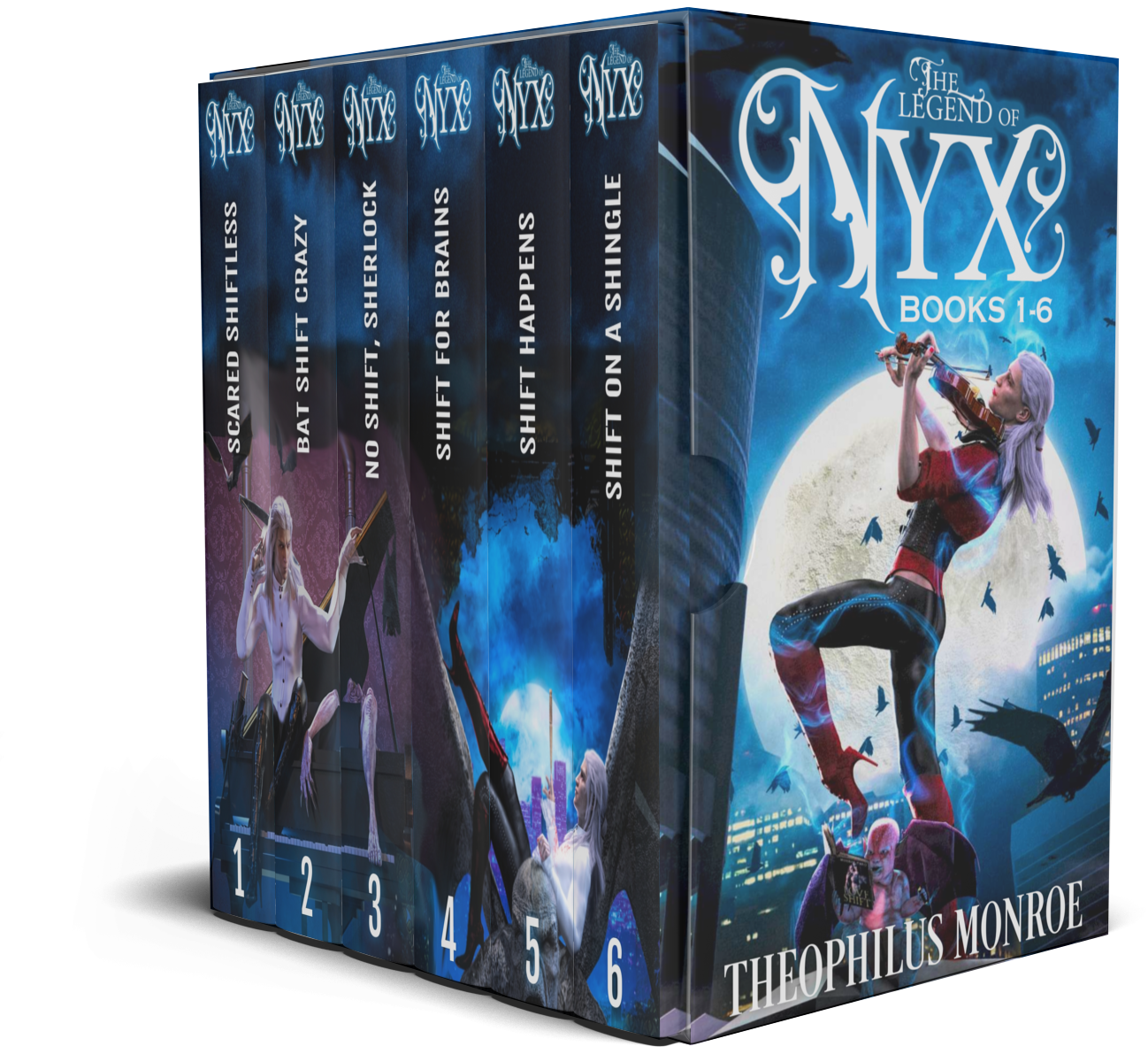 The Legend of Nyx Omnibus Collection (The Legend of Nyx, #1-6)