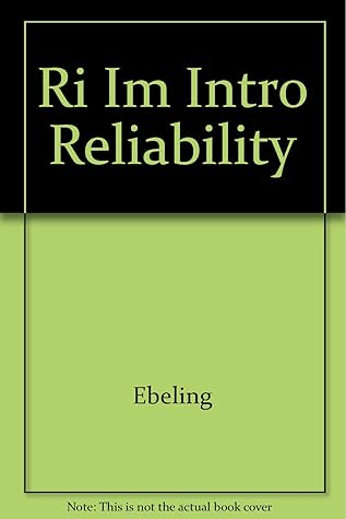 An Introduction To Reliability And Maintainability Engineering