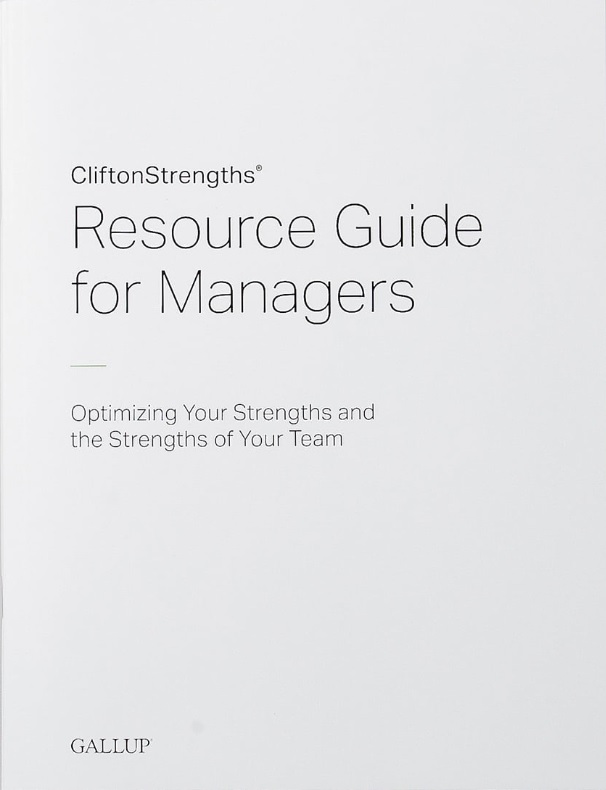 CliftonStrengths - Resource Guide for Managers