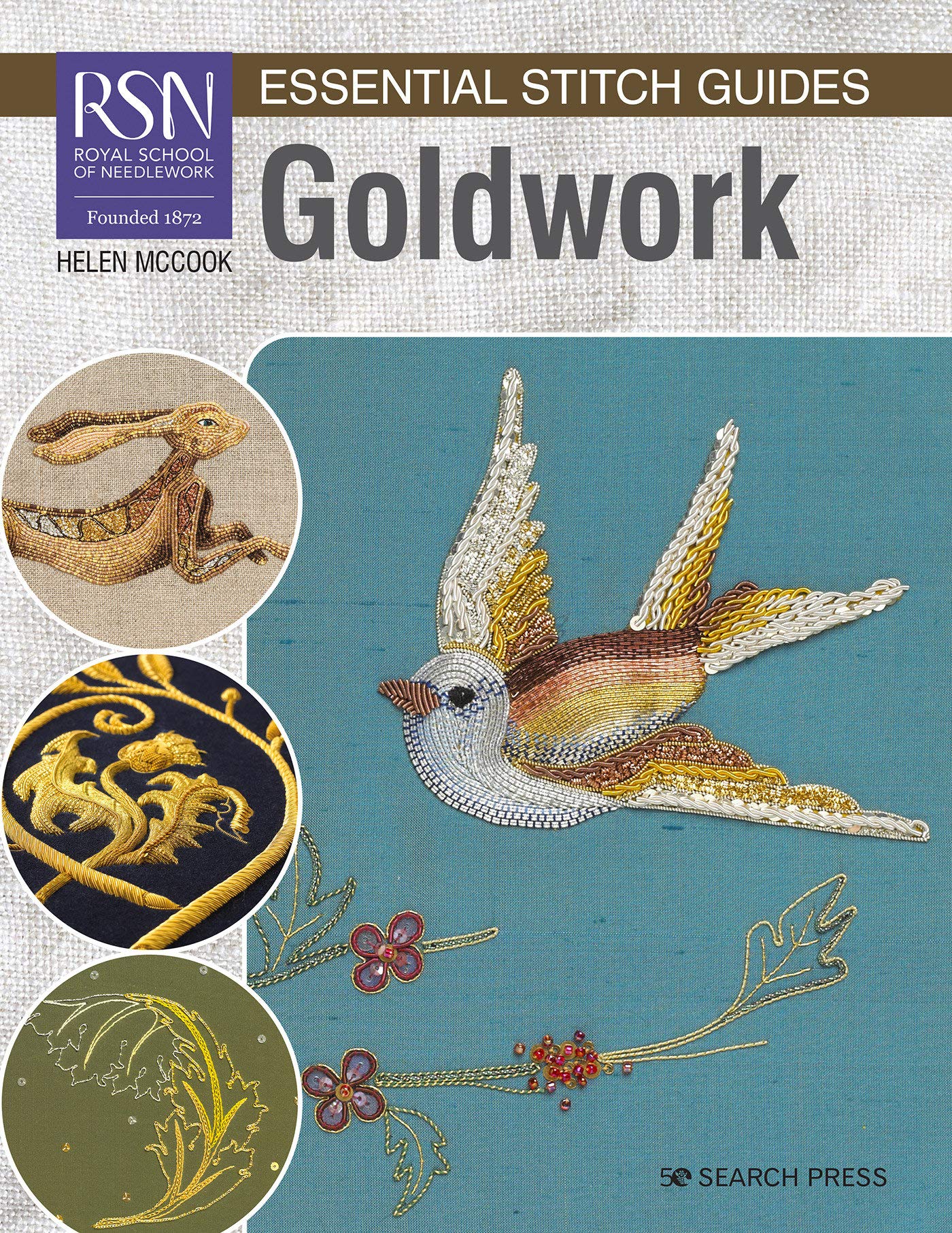 RSN Essential Stitch Guides: Goldwork - Large Format Edition (RSN ESG LF)