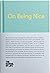 On Being Nice by The School of Life On Being Nice by The School of Life