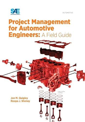 Project Management for Automotive Engineers: A Field Guide