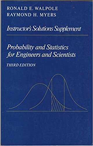 Instructor's solutions supplement to accompany Probability and statistics for engineers and scientists