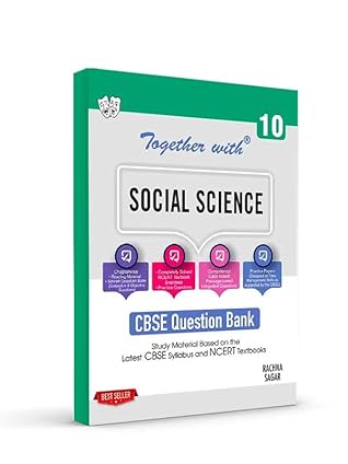 Rachna Sagar Together With CBSE Class 10 Social Science Question Bank Study Material Based On Latest Syllabus Exam 2022-23