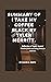 I Take My Coffee Black  by David G. Smith