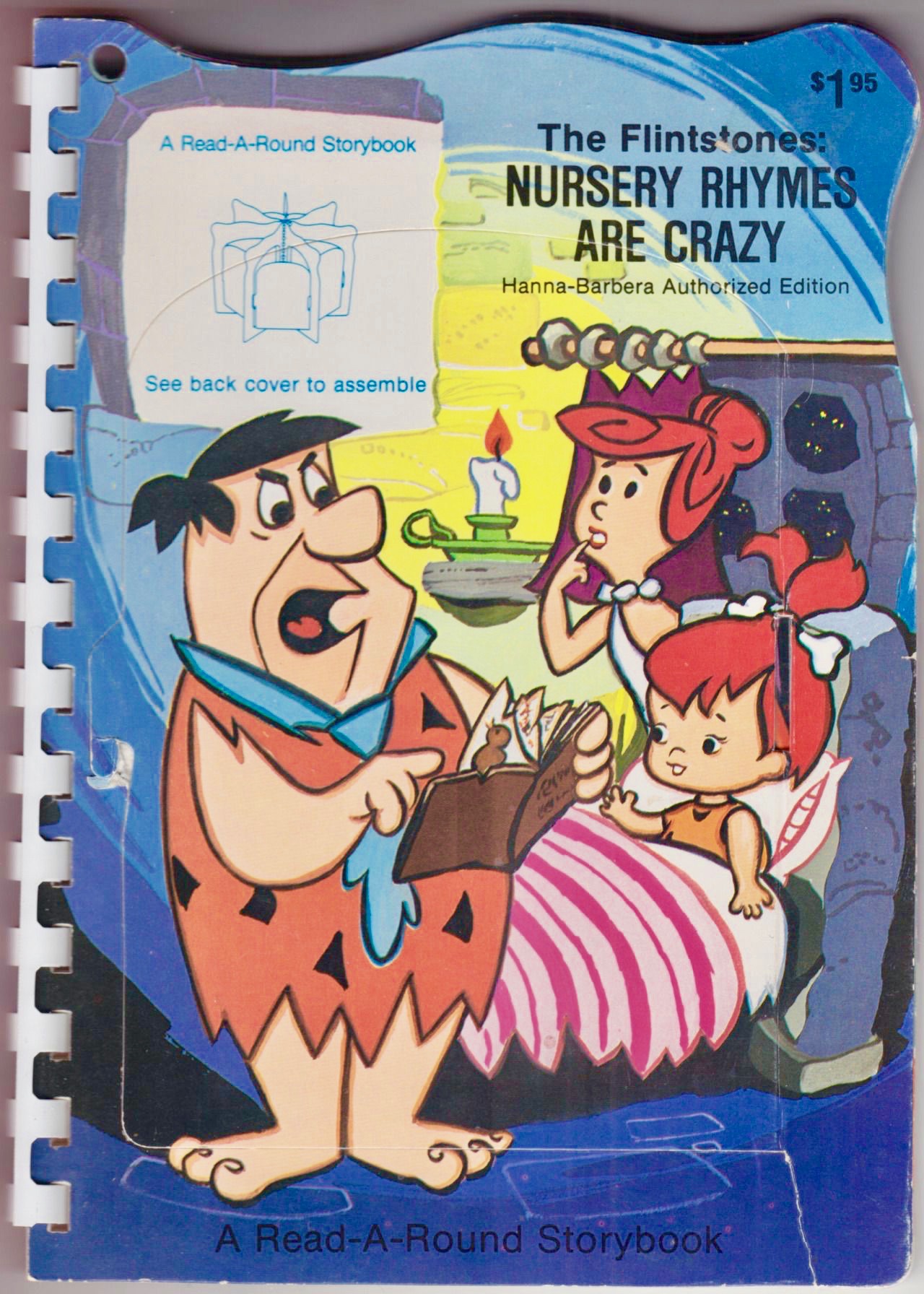 The Flintstones: Nursery Rhymes Are Crazy (Spiral-bound)