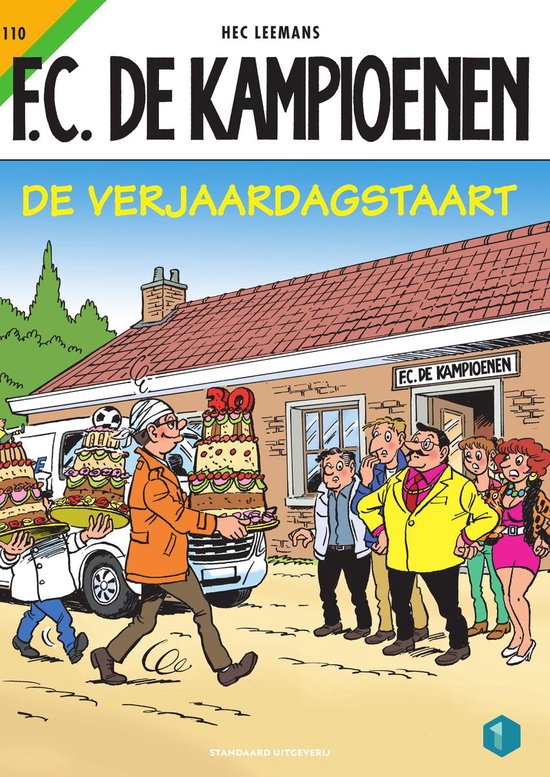 De verjaardagstaart (F.C. De Kampioenen #110)