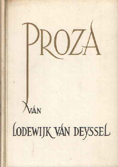 Proza van Lodewijk van Deyssel
