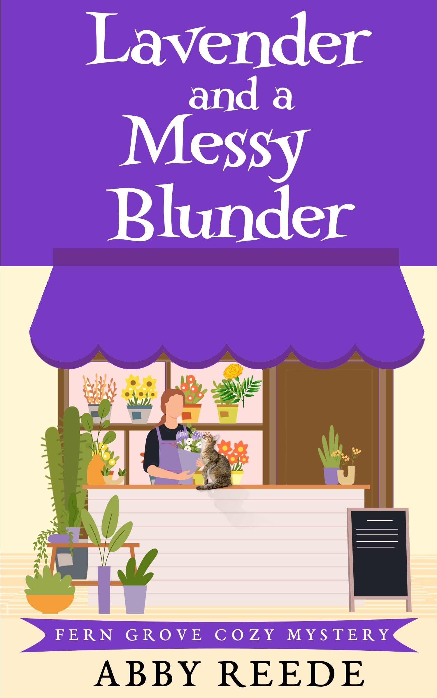 Lavender and a Messy Blunder (Fern Grove Cozy Mystery Book 10)
