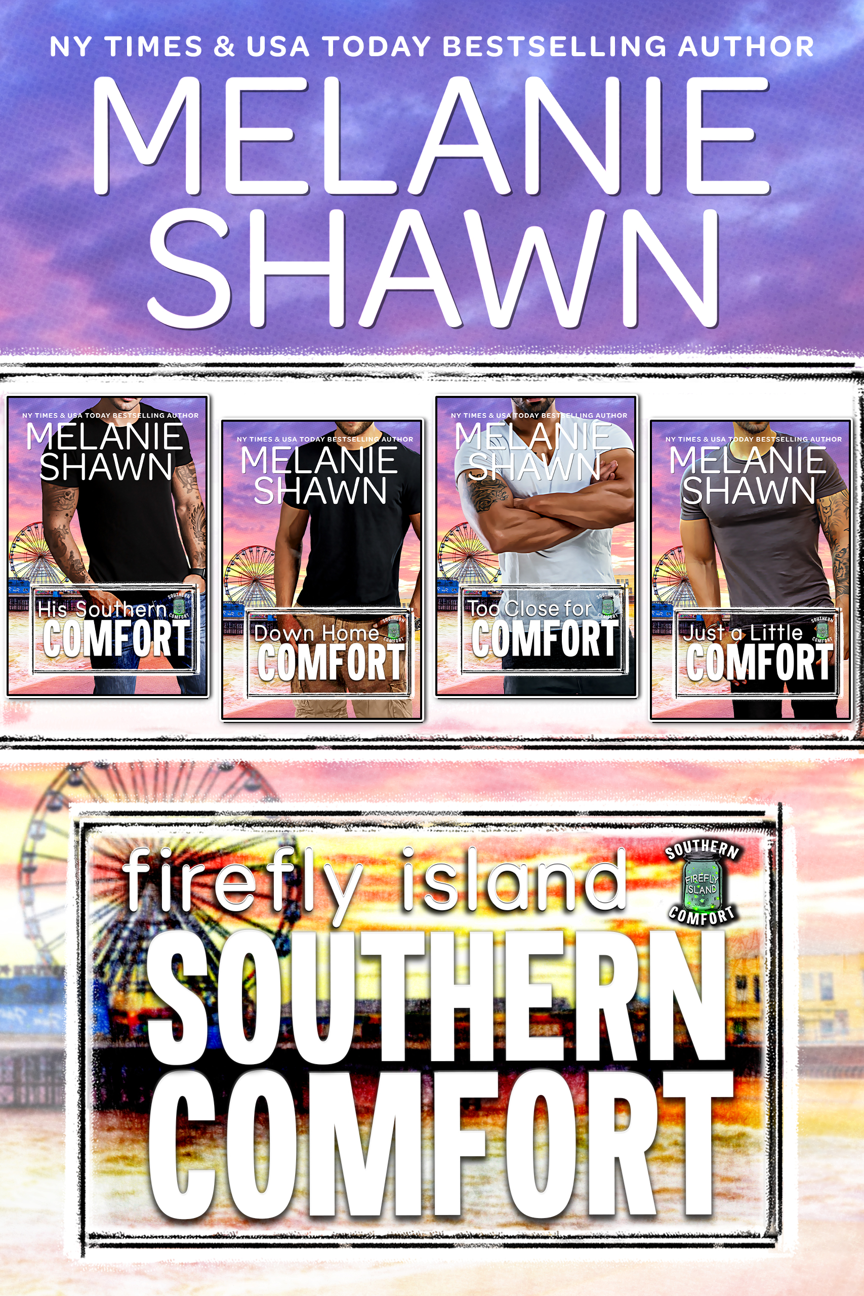 Southern Comfort Series Boxed Set Book 1-4 (His Southern Comfort, Down Home Comfort, Too Close for Comfort, Just a Little Comfort)