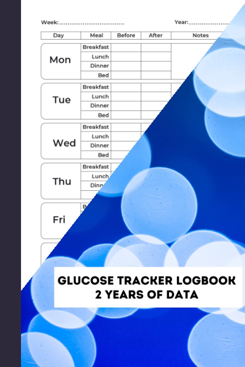 Glucose Tracker Logbook | 2-Year Blood Sugar Level Recording Book to Record Your Glucose levels | Daily Glucose Monitoring Logbook | Glucose Log Book Mini: Glucose Tracker Log Book (Paperback)