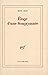Éloge d'une Soupçonnée (French Edition)