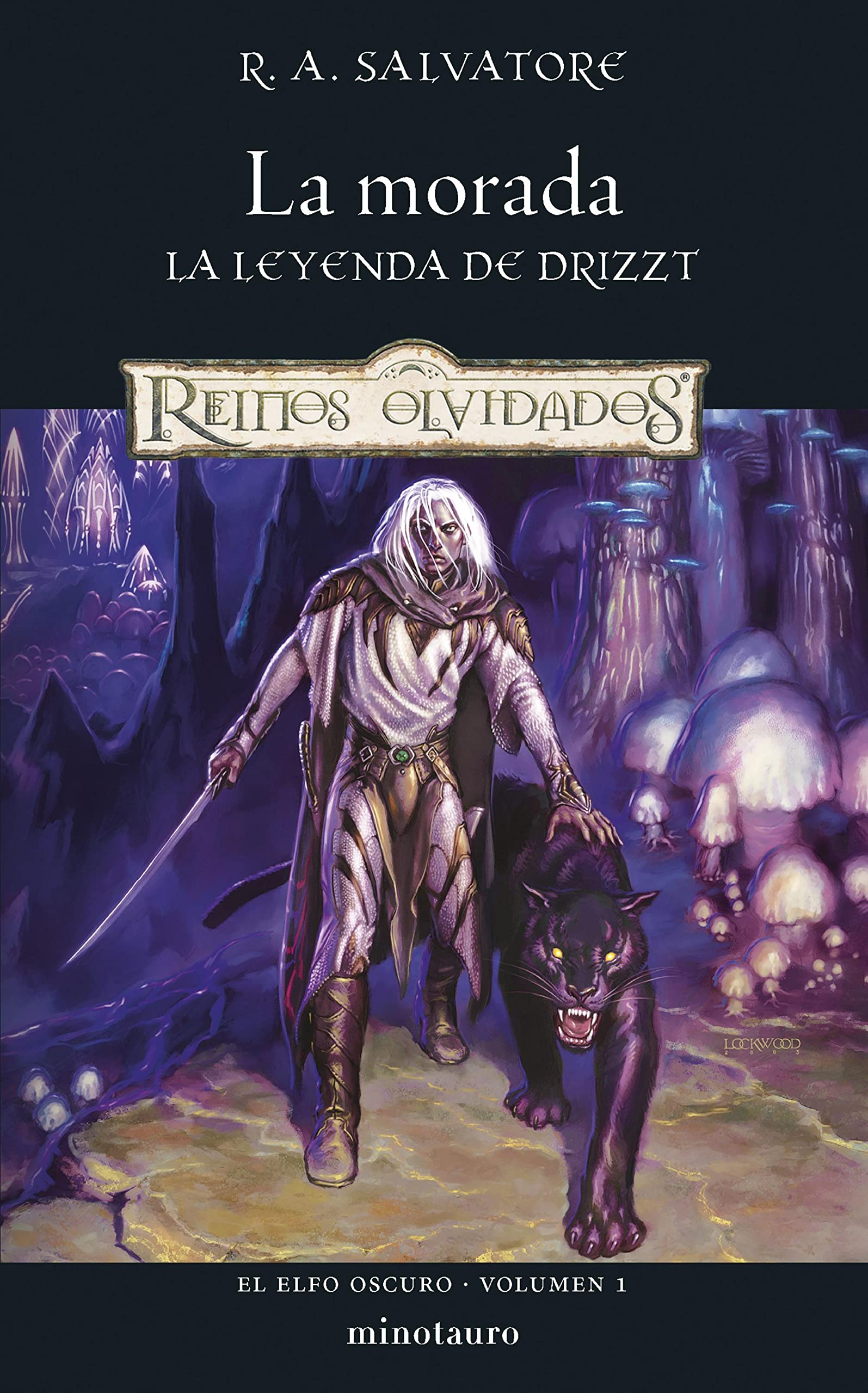 Portada de Elfo Oscuro nº 01/03 La morada, de R.A. Salvatore