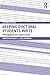 Helping Doctoral Students W...