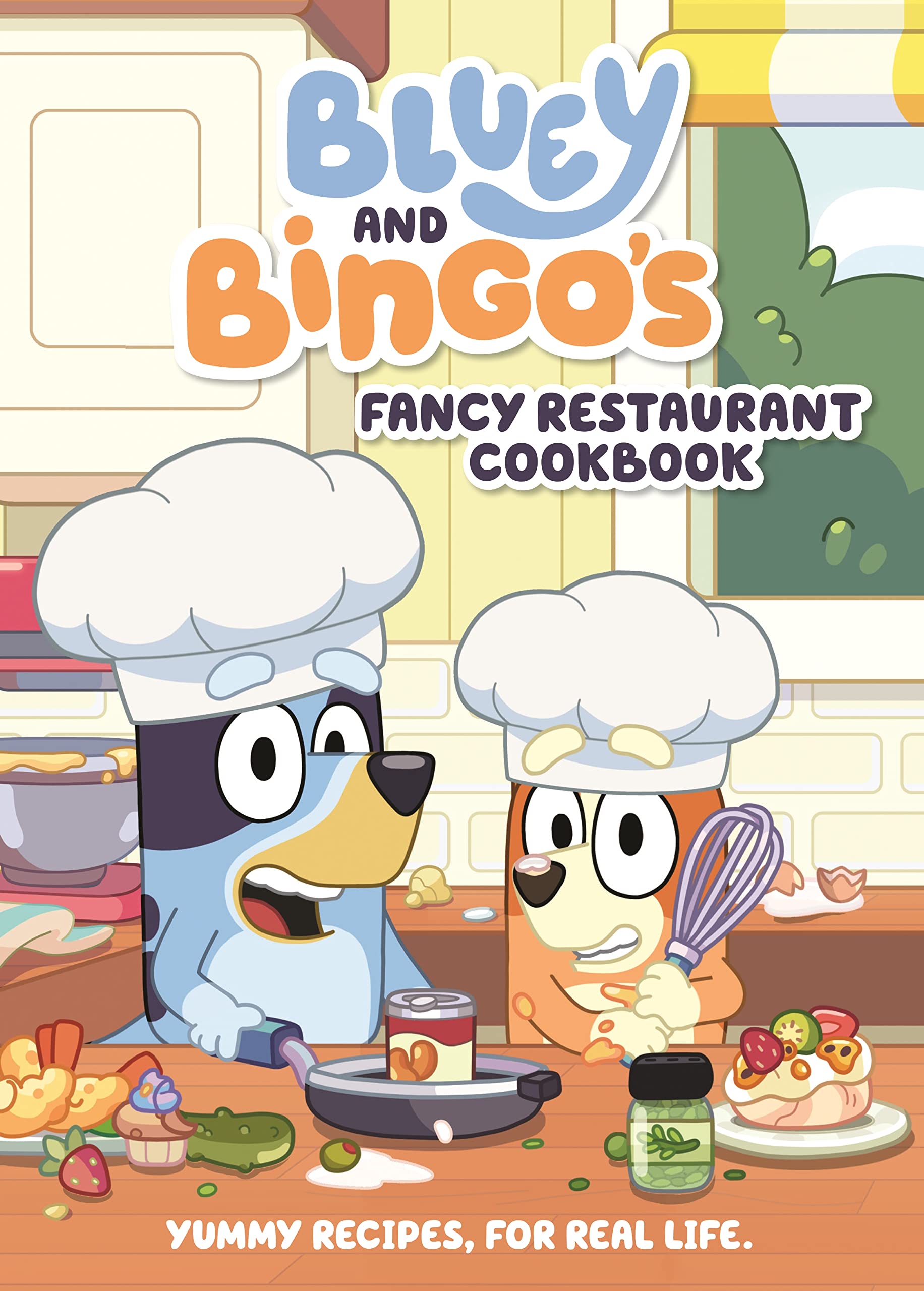 Bluey: Bluey and Bingo's Fancy Restaurant Cookbook (Hardcover)