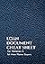Loan Documents Cheat Sheets by ESA Academy