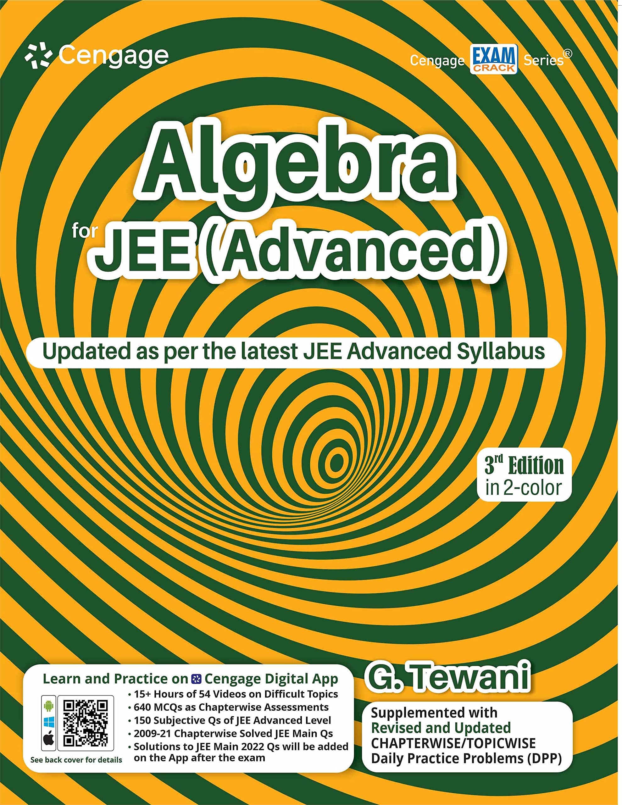 Algebra For Jee (Advanced), 3E