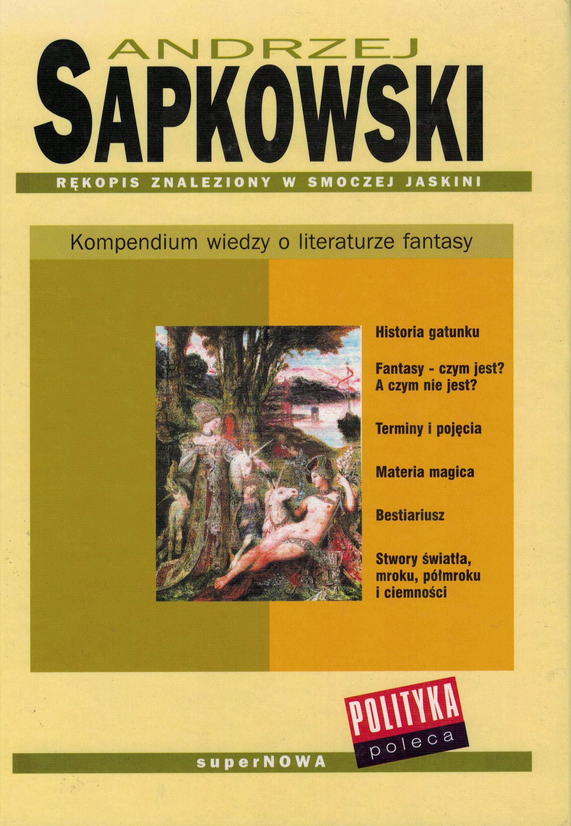 Rękopis znaleziony w smoczej jaskini: Kompendium wiedzy o literaturze fantasy (Hardcover)