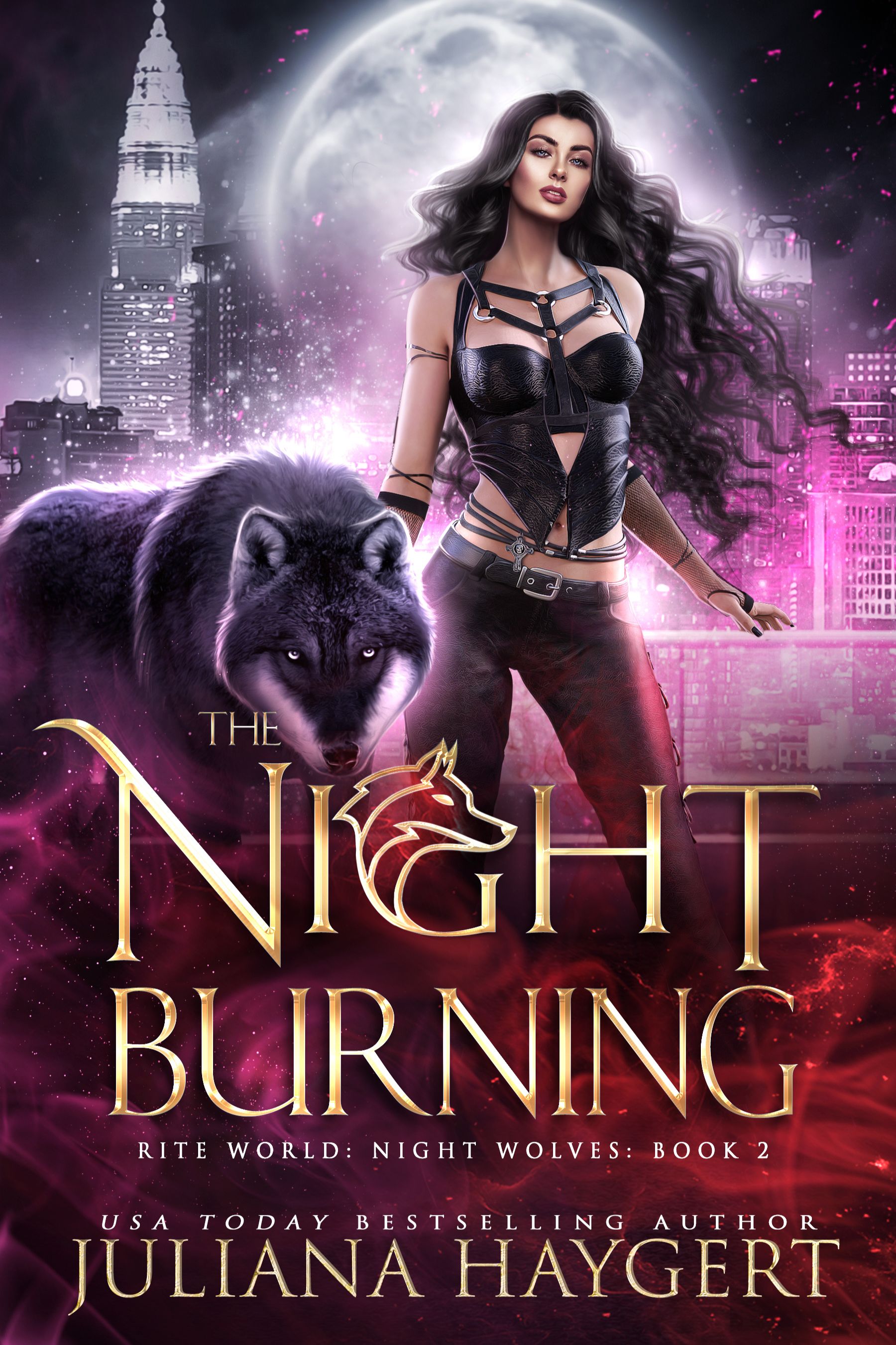 The Night Burning (Rite World: Night Wolves, #2)