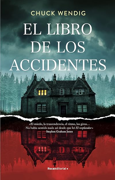 Portada de El libro de los accidentes, de Chuck Wendig