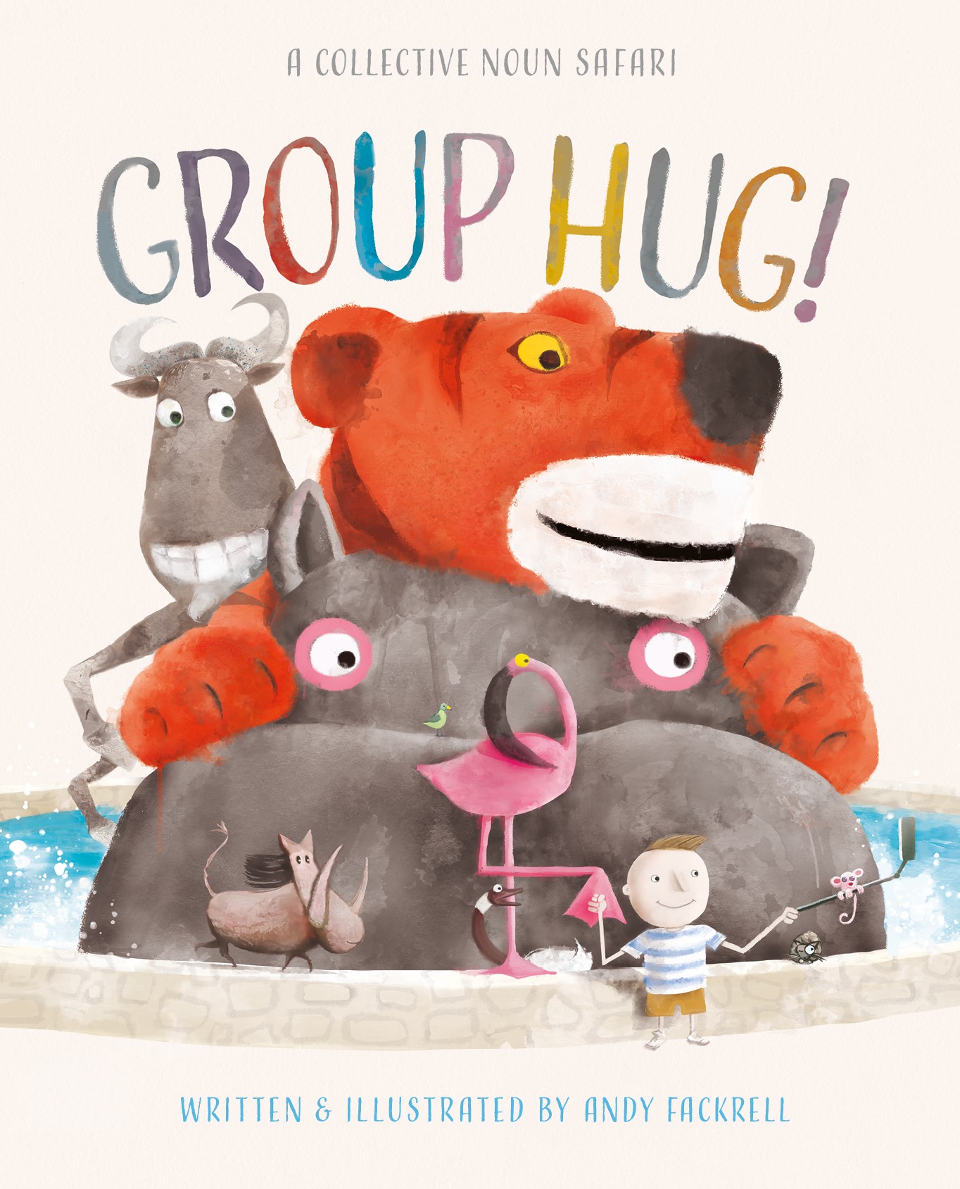 Group Hug! : a collective noun safari (Hardcover)