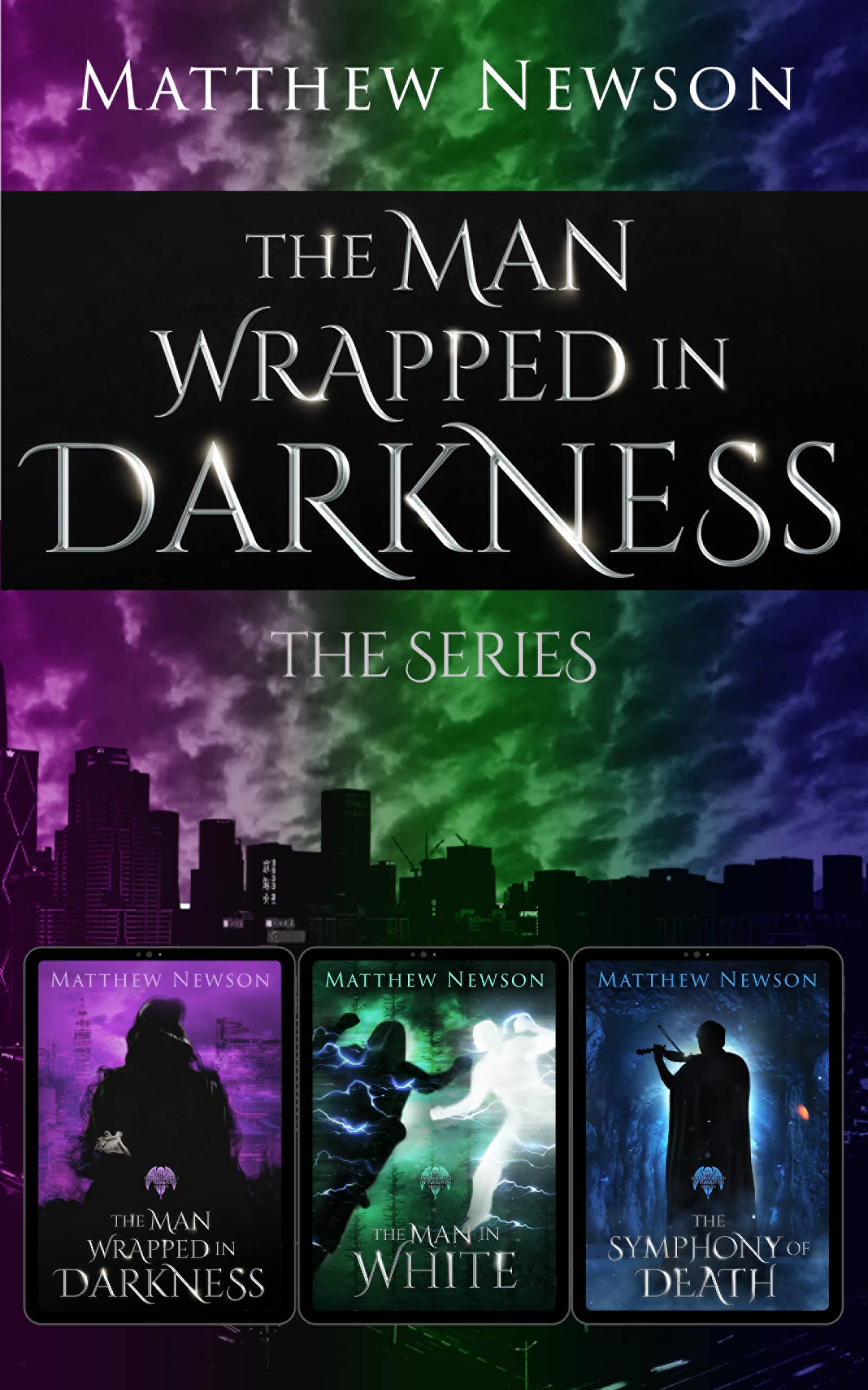 The Man Wrapped in Darkness Series: A Christian Fantasy Thriller Bundle (Kindle Edition)