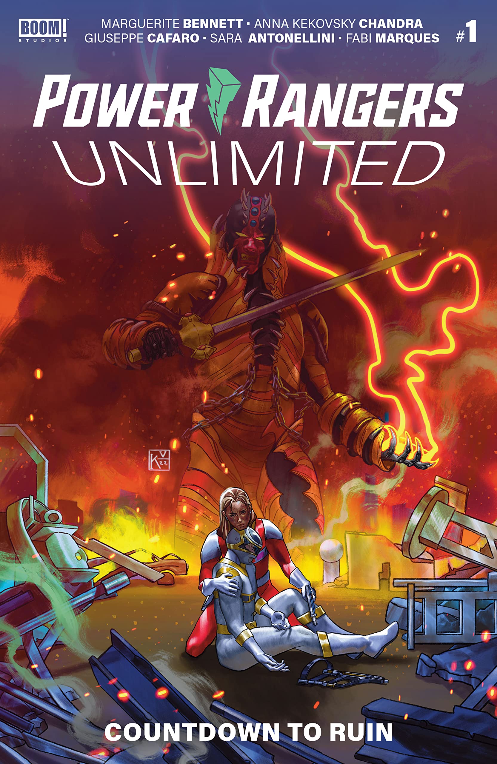 Power Rangers Unlimited: Countdown to Ruin #1 (Kindle Edition)