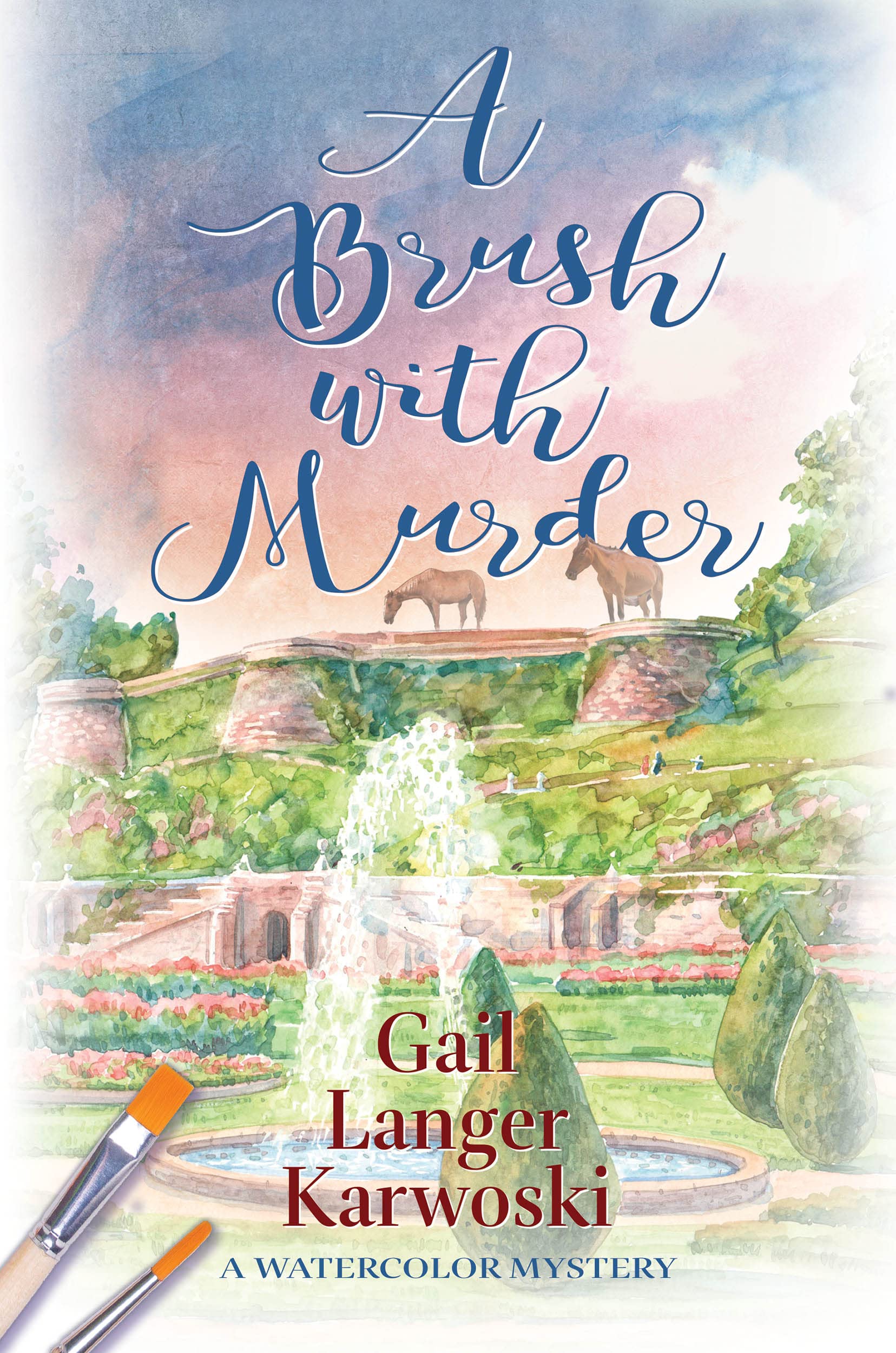 A Brush with Murder (The Watercolor Mysteries #1)
