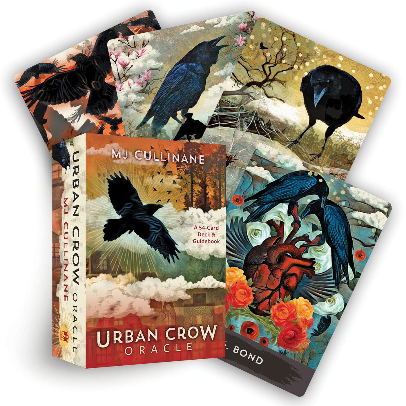 Urban Crow Oracle: A 54-Card Deck and Guidebook (Cards)