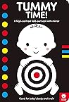 Tummy Time!: A High-Contrast Fold-Out Book with Mirror for Babies