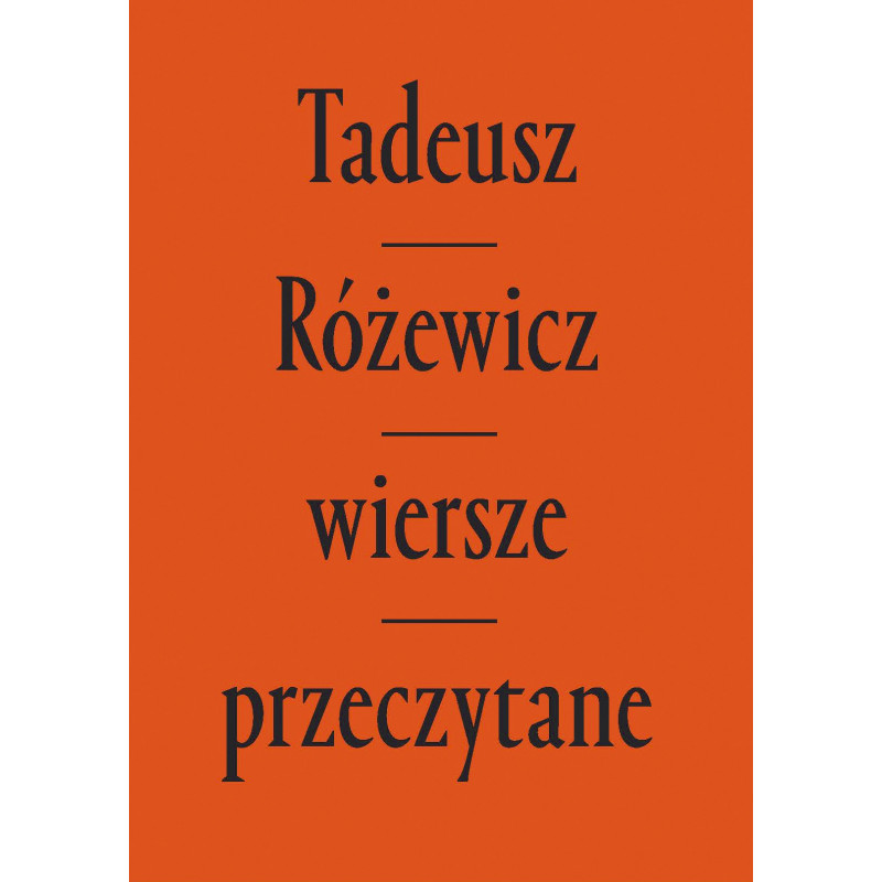 Wiersze przeczytane