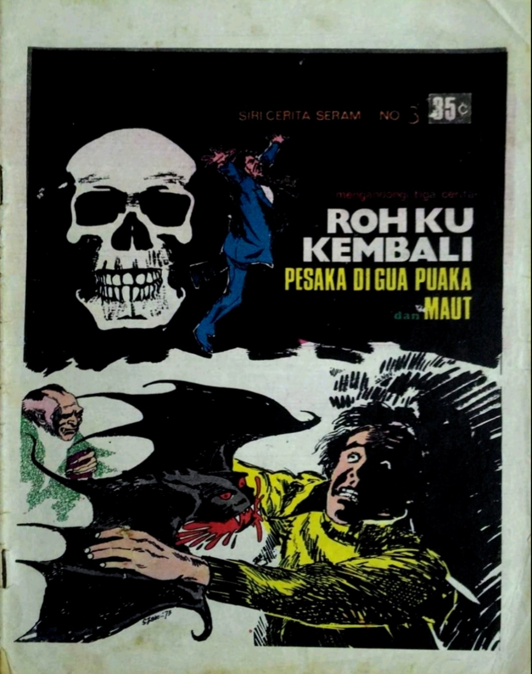 Roh Ku Kembali, Pesaka di Gua Puaka, dan Maut