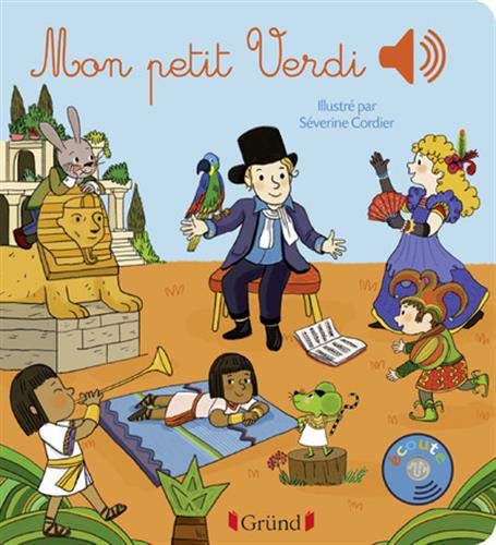 Mon petit Verdi - Livre sonore avec 6 puces - Dès 1 an (Hardcover)