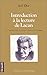 INTRODUCTION A LA LECTURE DE LACAN: L'INCONSCIENT STRUCTURE COMME UN LANGAGE (ESPACE ANALYTIQUE)