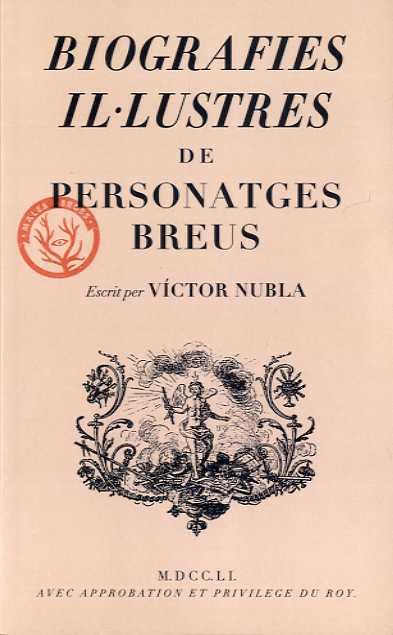 Biografies il·lustres de personatges breus (Paperback)