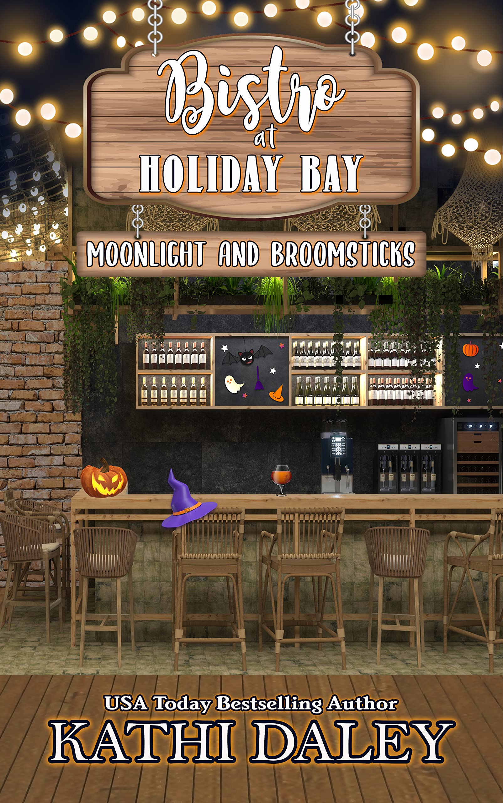 Moonlight and Broomsticks (The Bistro at Holiday Bay)