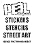 PEEL Magazine Stickers, Ste...