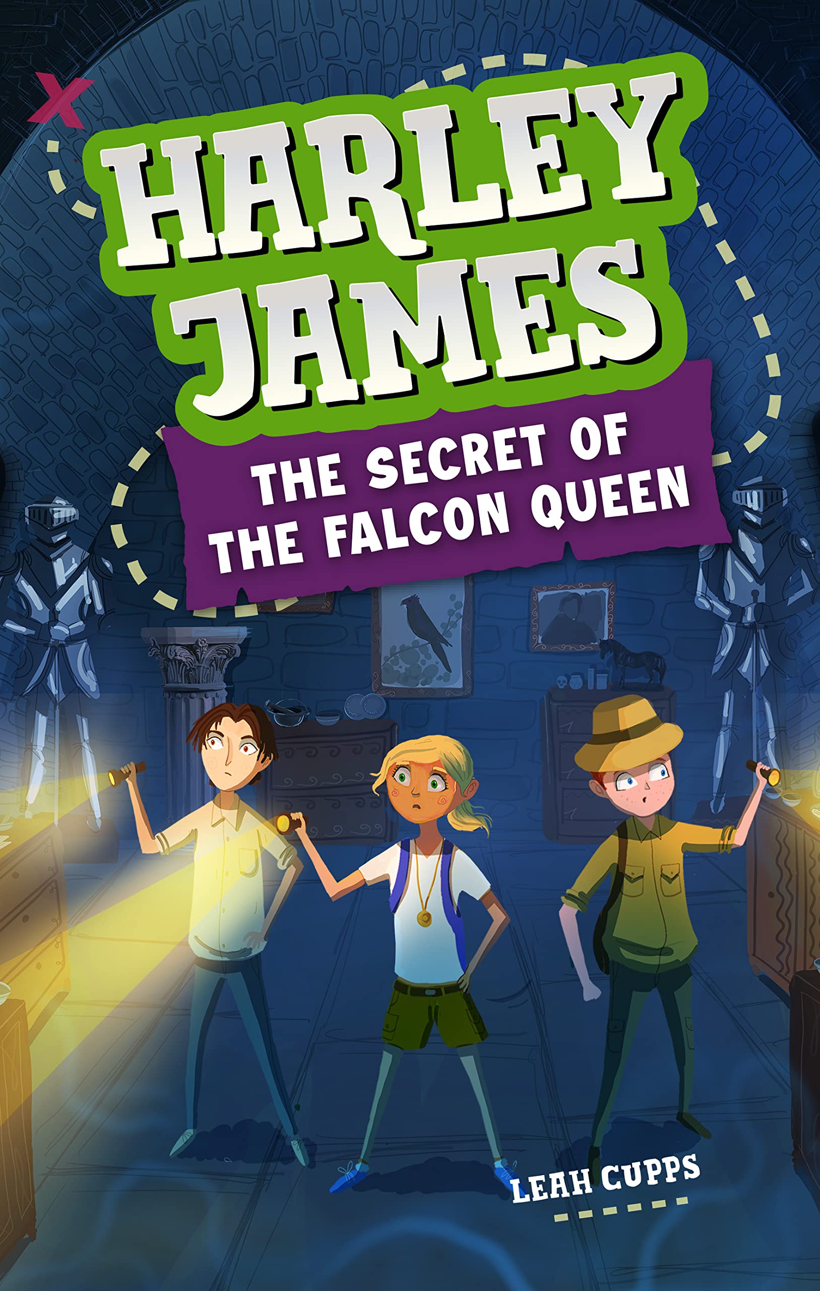 Harley James and the Secret of the Falcon Queen: A Mystery Adventure Book for Kids 9-12 (Harley James Adventures 3)