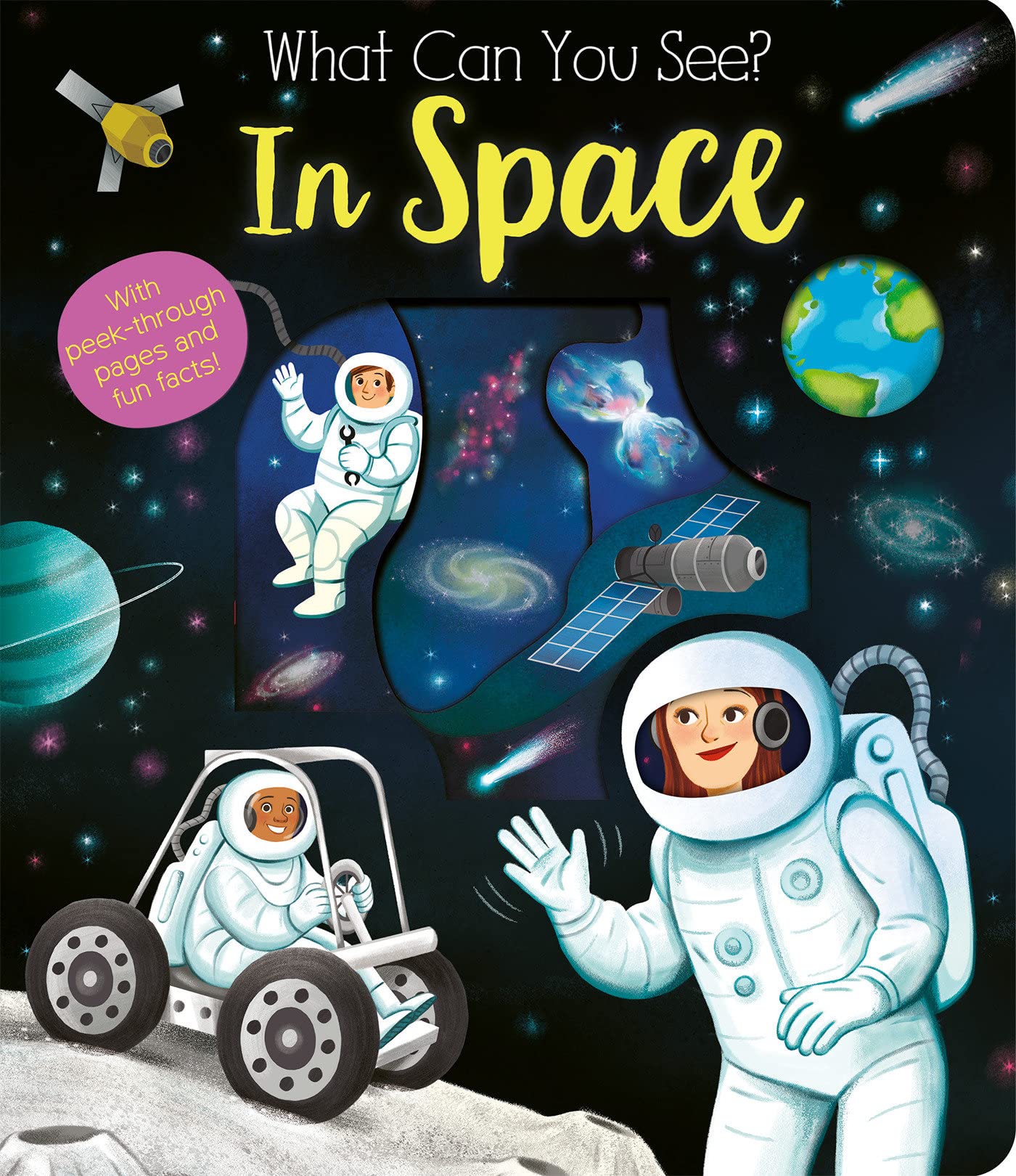 What Can You See? In Space (Board book)