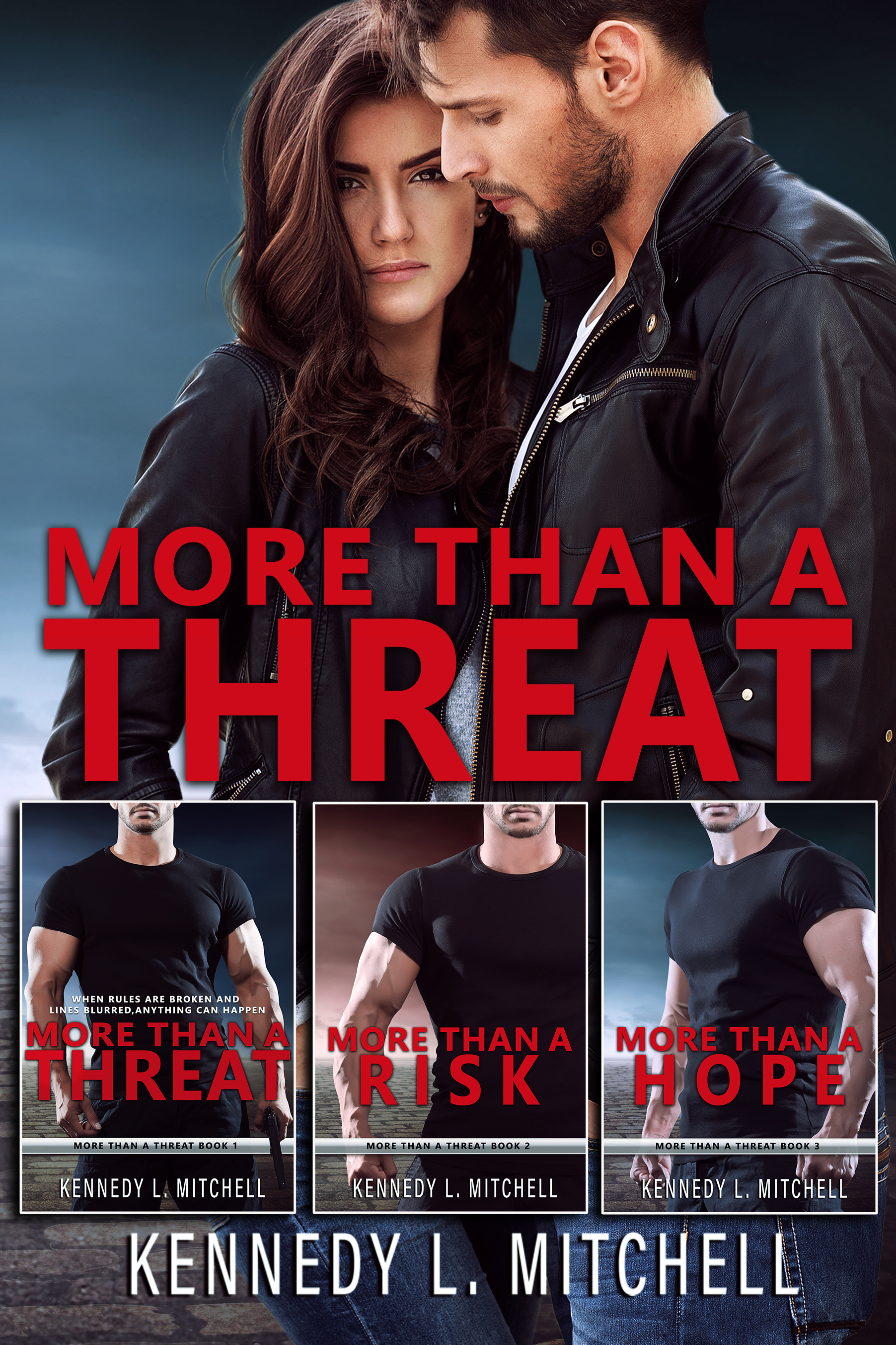 More Than a Threat Boxset (More than a Threat, #1-2, 3)