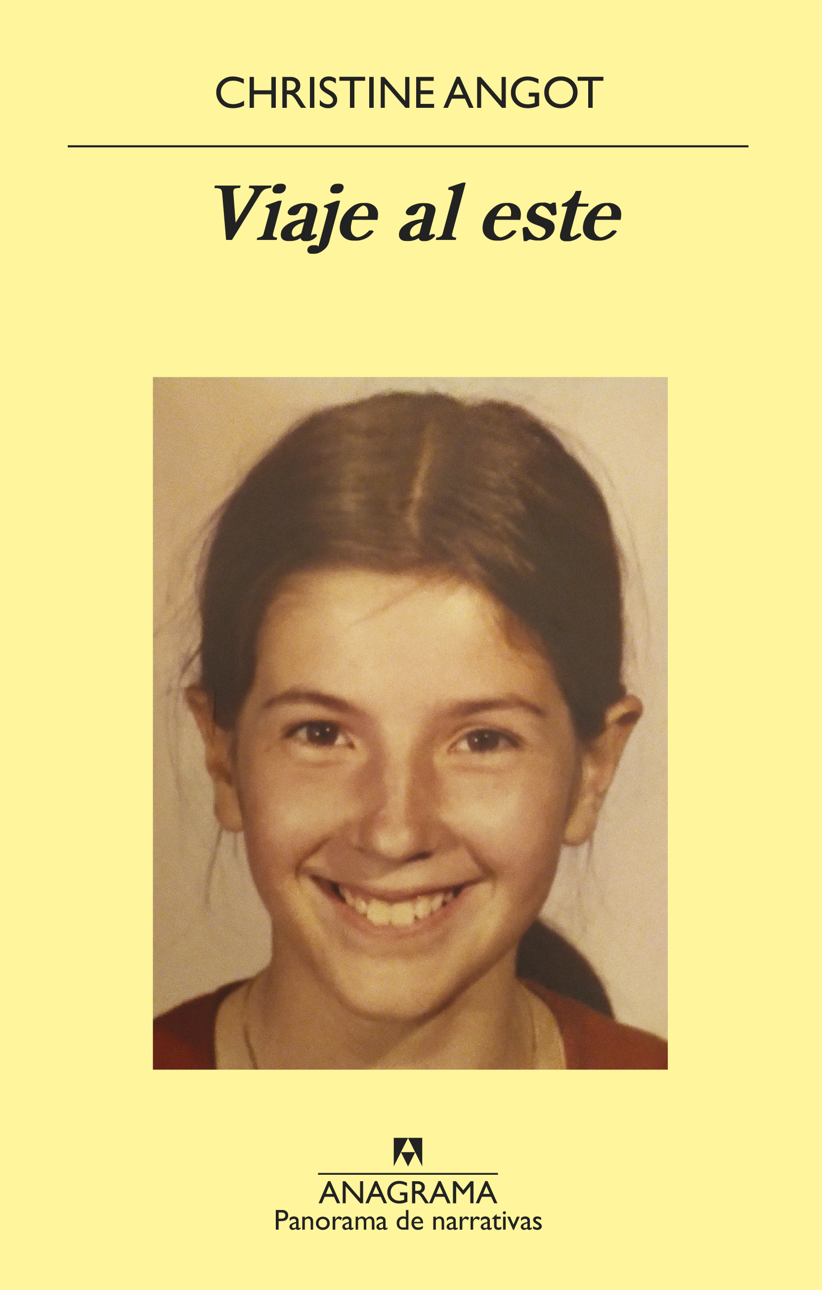 Portada de Viaje al este, de Christine Angot